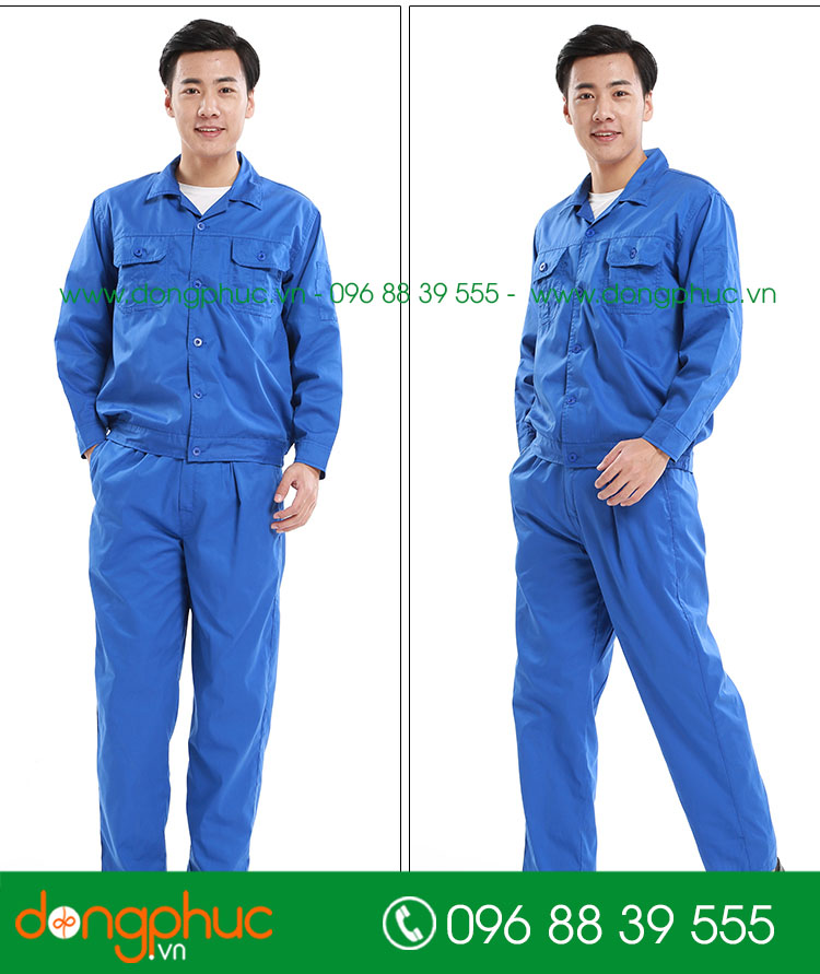 Mẫu bảo hộ màu xanh 